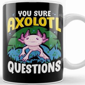 Baskı Dükkanı Funny You Sure Axolotl Questions Walking Fish Pun Kupa