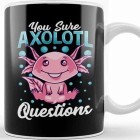 Baskı Dükkanı Funny You Sure Axolotl Questions Walking Fish Pun Kupa