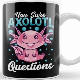 Baskı Dükkanı Funny You Sure Axolotl Questions Walking Fish Pun Kupa