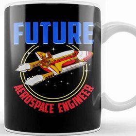 Baskı Dükkanı Future Aerospace Engineer Spaceship Launch Kupa