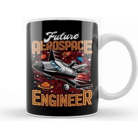 Baskı Dükkanı Future Aerospace Engineer Spaceship Obsessed Kid Kupa