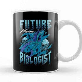 Baskı Dükkanı Future Marine Biologist Biology Student Kupa