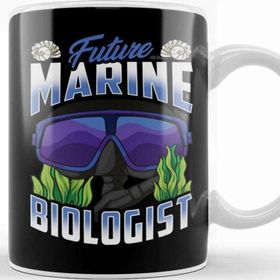 Baskı Dükkanı Future Marine Biologist Biology Student Kupa