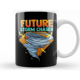 Baskı Dükkanı Future Storm Chaser Tornado Hurricane Thunder Kupa