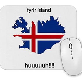 Baskı Dükkanı Fyrir Island Mouse Pad