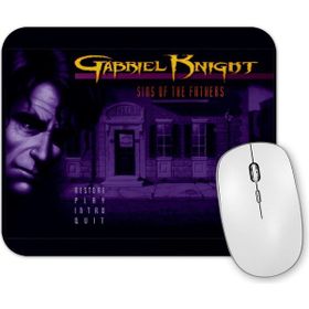 Baskı Dükkanı Gabriel Knight Sins of the Fathers Mouse Pad