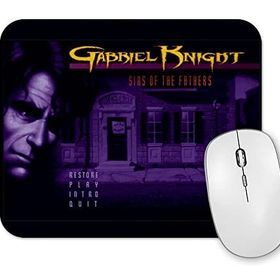 Baskı Dükkanı Gabriel Knight Sins of the Fathers Mouse Pad