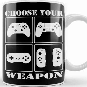 Baskı Dükkanı Game Controller Choose Your Weapon Kupa