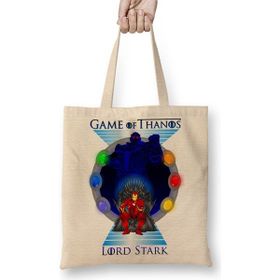 Baskı Dükkanı Game of Thanos Bez Çanta