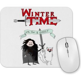 Baskı Dükkanı Game of Thrones Adventure Time Mouse Pad