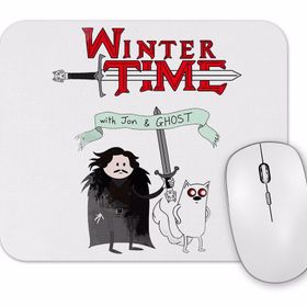 Baskı Dükkanı Game of Thrones Adventure Time Mouse Pad