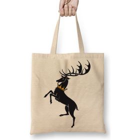 Baskı Dükkanı Game of Thrones Baratheon Bez Çanta