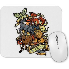 Baskı Dükkanı Game of Thrones Faces Mouse Pad