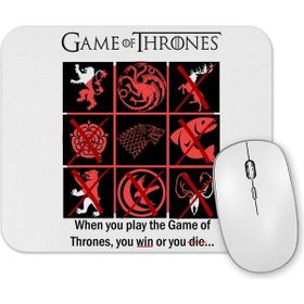 Baskı Dükkanı Game of Thrones Faces Mouse Pad