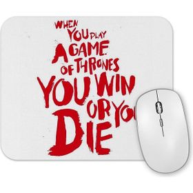 Baskı Dükkanı Game of Thrones Faces Mouse Pad