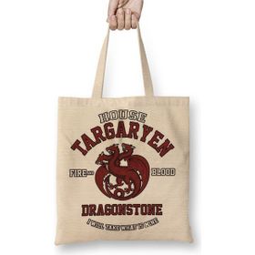 Baskı Dükkanı Game of Thrones House Martell Bez Çanta