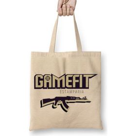 Baskı Dükkanı Gamefit Estamparia Bez Çanta