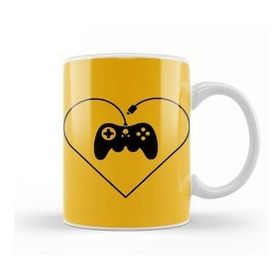 Baskı Dükkanı Gamer Fan D Pad Heart 01 Kupa