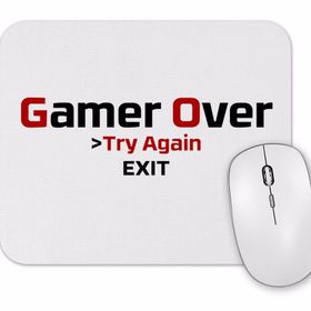 Baskı Dükkanı Gamer Game Over Mouse Pad