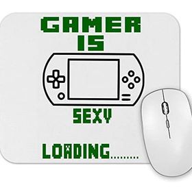 Baskı Dükkanı Gamer is Sexy Mouse Pad