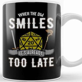 Baskı Dükkanı Gamer When the Dm Smiles Its Already too Late Kupa