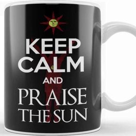 Baskı Dükkanı Games Keep Calm and Praise the Sun Kupa
