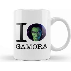 Baskı Dükkanı Gamora Guardians of the Galaxy Porselen Kupa