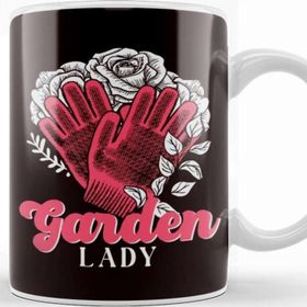 Baskı Dükkanı Garden Lady Gardener Plants Flowers Gardening Landscaper Kupa