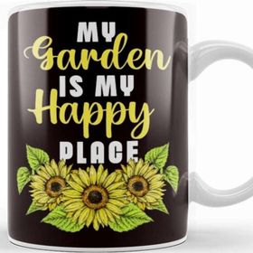 Baskı Dükkanı Garden Place Happy Gardener Gardening Landscaper Botanical Kupa