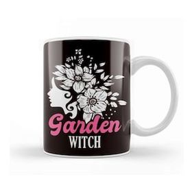 Baskı Dükkanı Garden Witch Gardener Plants Flowers Gardening Landscaper Kupa