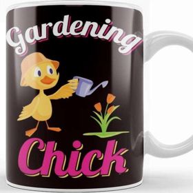 Baskı Dükkanı Gardening Chick Garden Lady Gardener Landscaper Lawn Plants Kupa