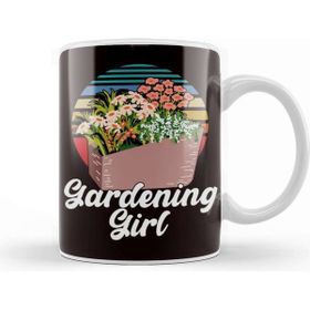 Baskı Dükkanı Gardening Girl Garden Gardener Landscaper Plants Flowers Kupa