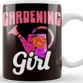 Baskı Dükkanı Gardening Girl Watering Can Nature Plants Flowers Gardener Kupa
