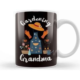 Baskı Dükkanı Gardening Grandma Grandmom Gardener Garden Landscaper Lawn Kupa