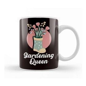 Baskı Dükkanı Gardening Queen Garden Lady Gardener Landscaper Flowers Lawn Kupa