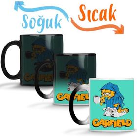 Baskı Dükkanı Garfield 02 Kupa Bardak Porselen