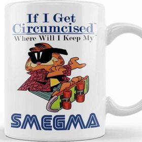 Baskı Dükkanı Garfield Smegma Kupa