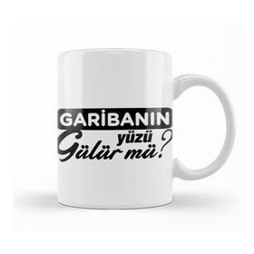 Baskı Dükkanı Garibanın Yüzü Gülür mü 02 Kupa