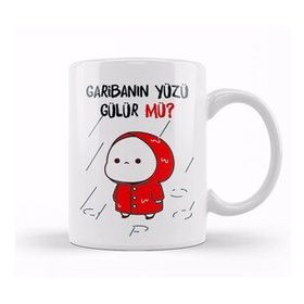 Baskı Dükkanı Garibanın Yüzü Gülür Mü 06 Kupa