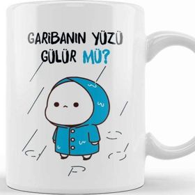 Baskı Dükkanı Garibanın Yüzü Gülür Mü Kupa