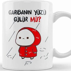 Baskı Dükkanı Garibanın Yüzü Gülür Mü Kupa