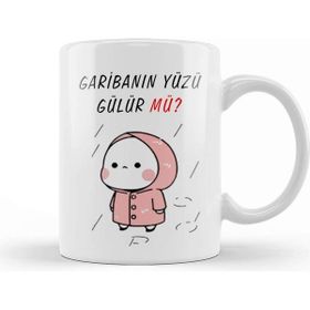 Baskı Dükkanı Garibanın Yüzü Gülür Mü Yazılı Kupa