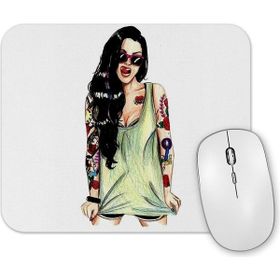 Baskı Dükkanı Garota Descolada Mouse Pad