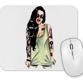 Baskı Dükkanı Garota Descolada Mouse Pad
