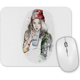 Baskı Dükkanı Garota Tatoo Mouse Pad