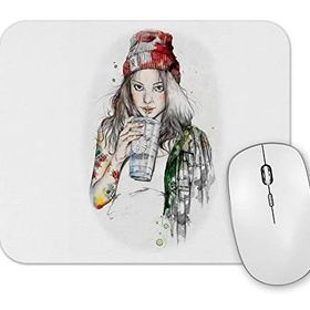 Baskı Dükkanı Garota Tatoo Mouse Pad