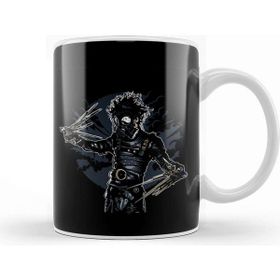 Baskı Dükkanı Gas Mask Scissorhands Kupa