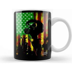 Baskı Dükkanı Gas Mask Series American Greed Kupa