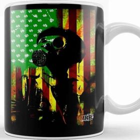 Baskı Dükkanı Gas Mask Series American Greed Kupa