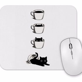 Baskı Dükkanı Gato Na Chicara Cat Kedi Mouse Pad